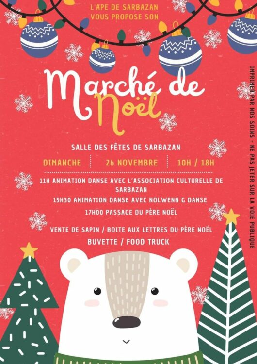 marché de noël sarbazan