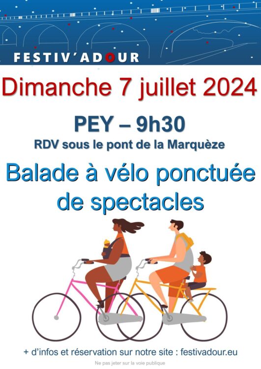 balade vélo festivadour