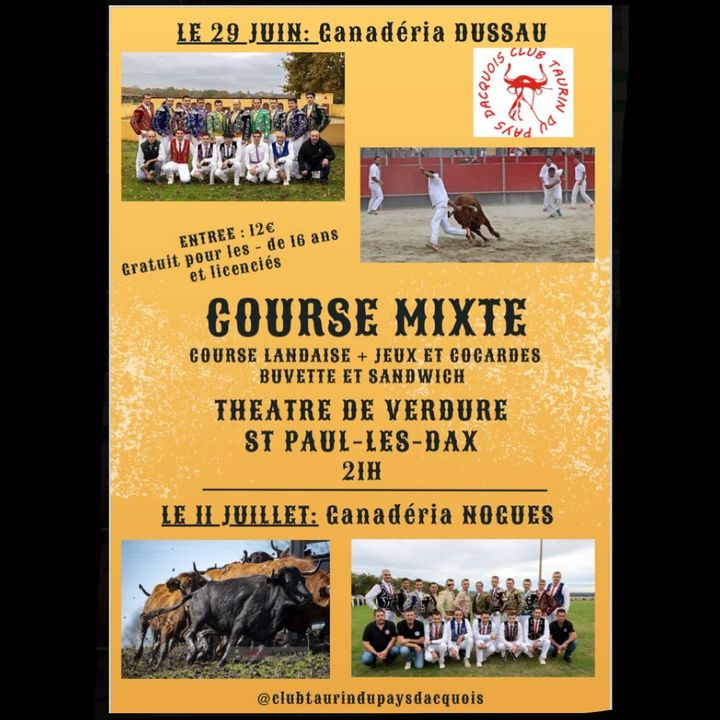 course mixte landaise