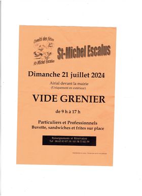 vide grenier escalus