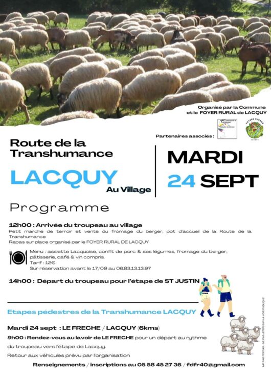 route transhumance-lacquy