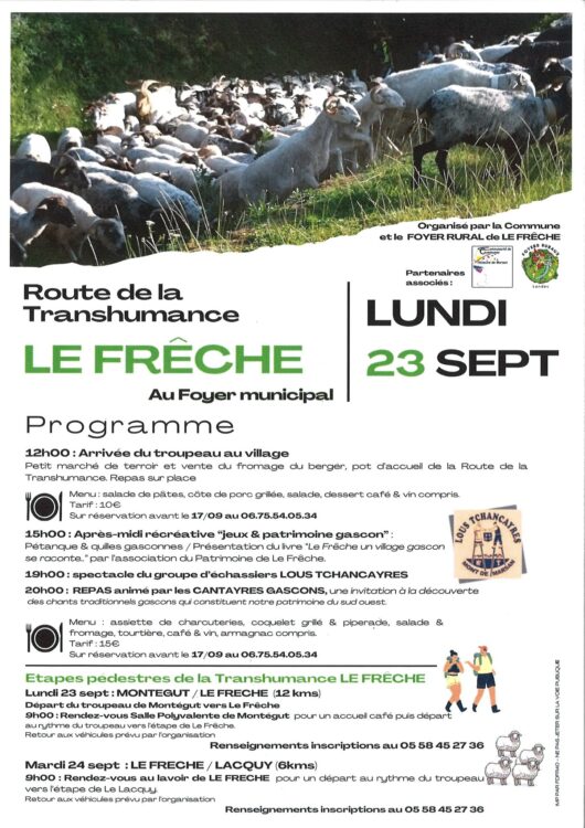 route transhumance-le frèche