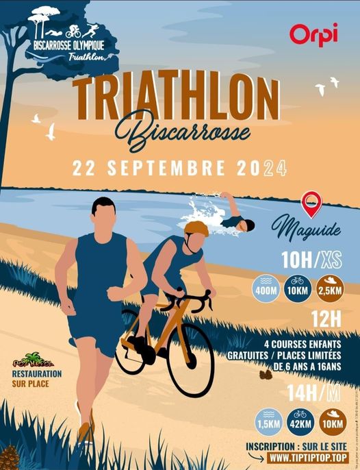 triathlon biscarrosse