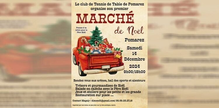 marché noel pomarez