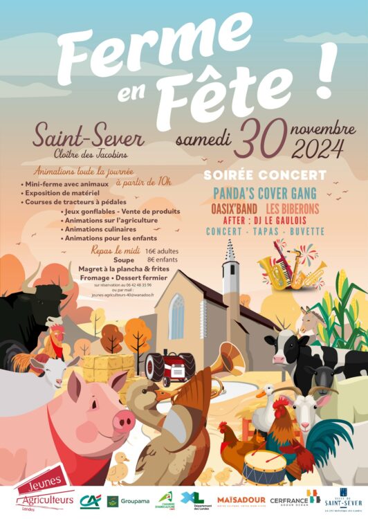 fête en ferme-Landes-Saint-Sever