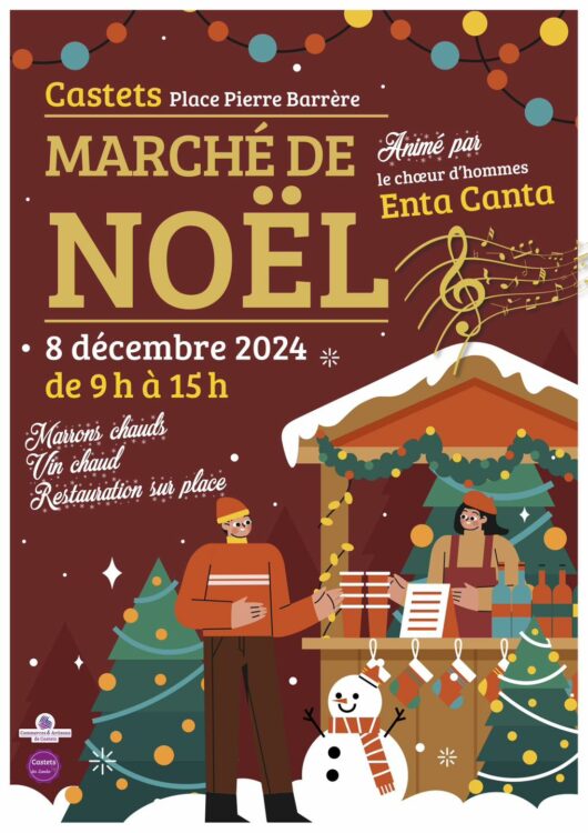 marché de noel de castest