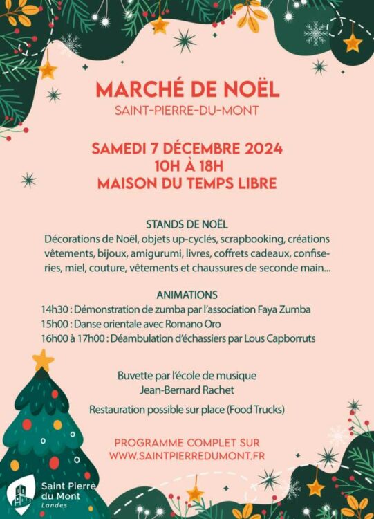 Marché-de-Noël-2024-st-pierre-du-mont