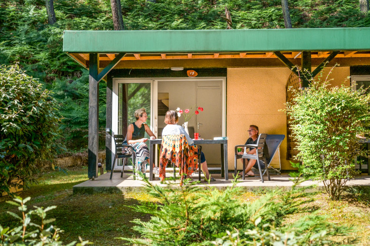 bungalow du village vacances Les Chênes de Léon