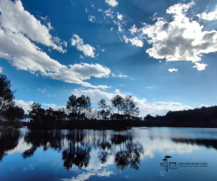 lac dans les Landes